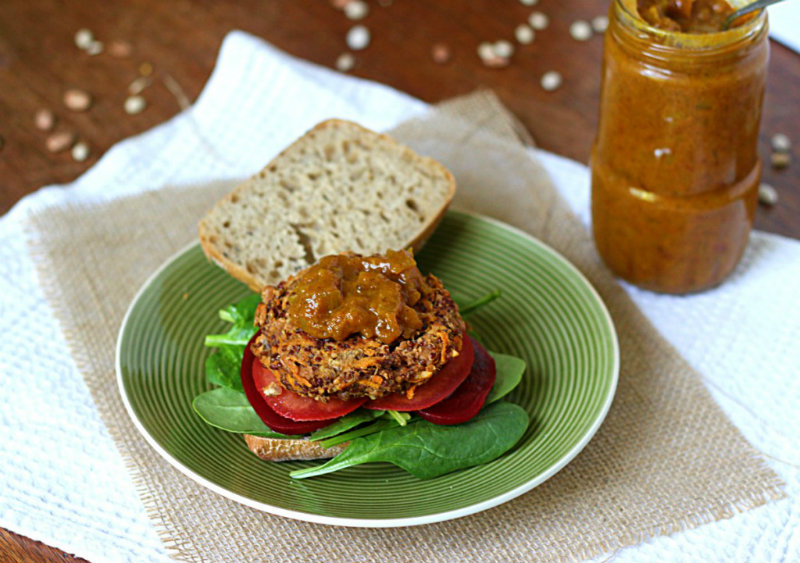Bean and Quinoa burgers || to her core
