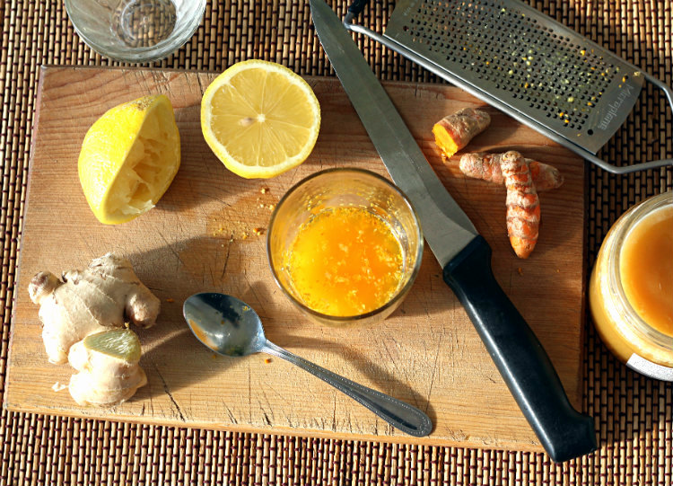 Ginger and turmeric flu tonic for warding off the dreaded winter lurgy | to her core