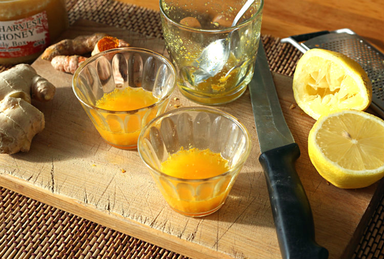ginger and turmeric tonic - to her core