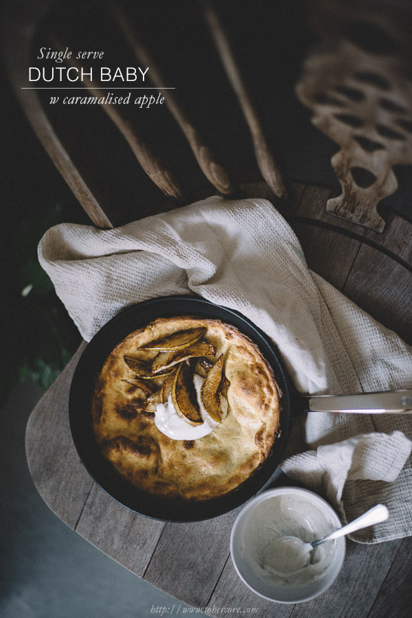 Single-serve dutch baby - to her core