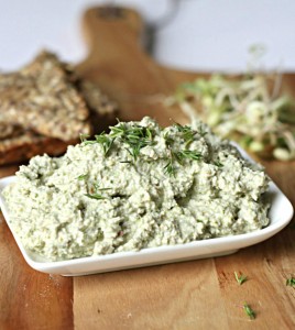 Sprouted mung bean dip