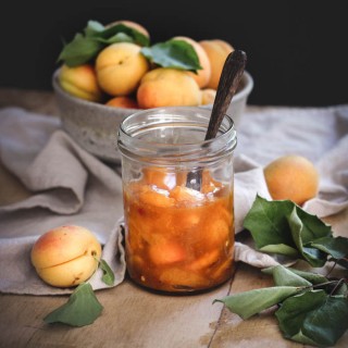 spiced + fermented apricot chutney - to her core